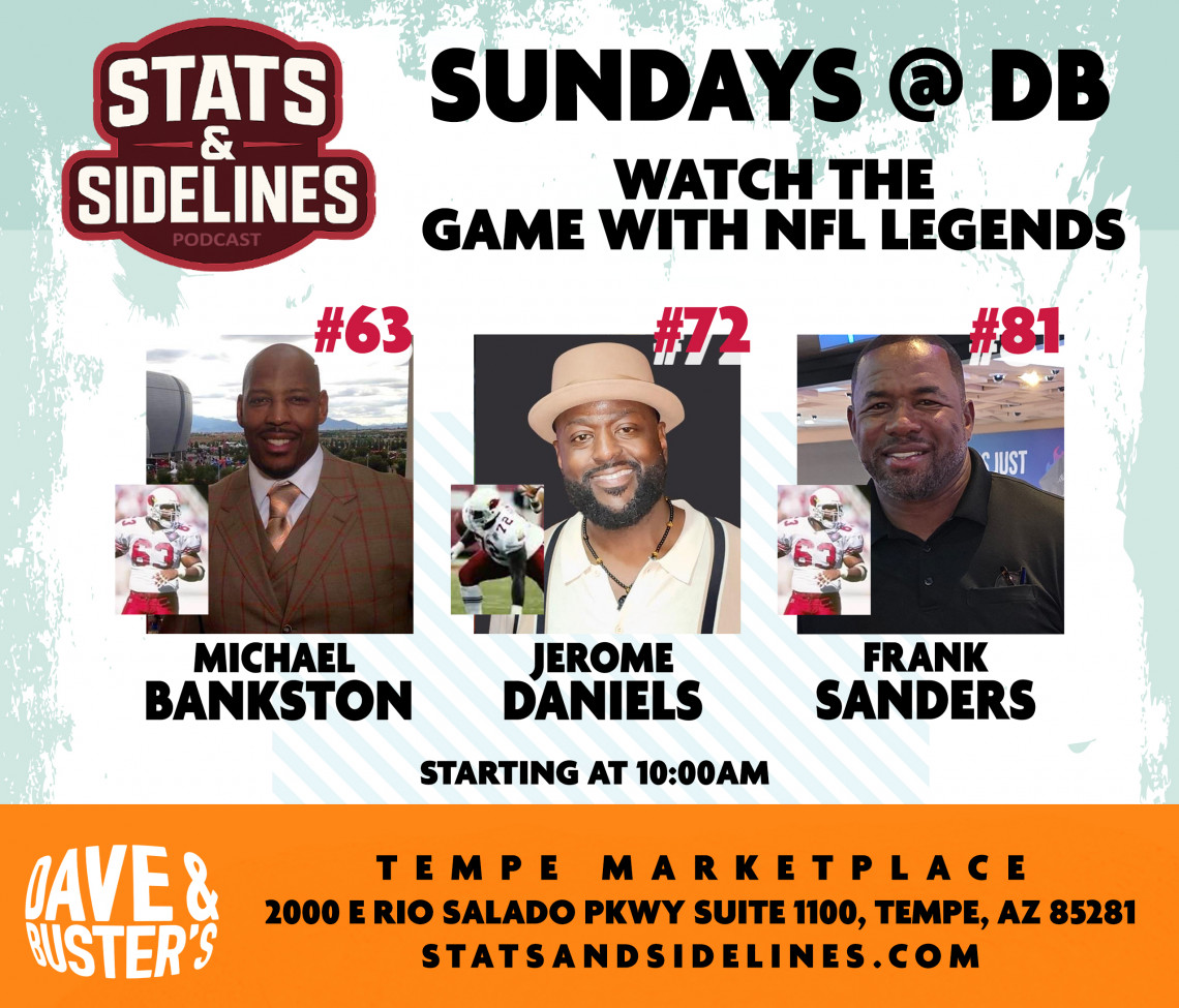 Stats & Sidelines LIVE at Dave & Buster’s Tempe
