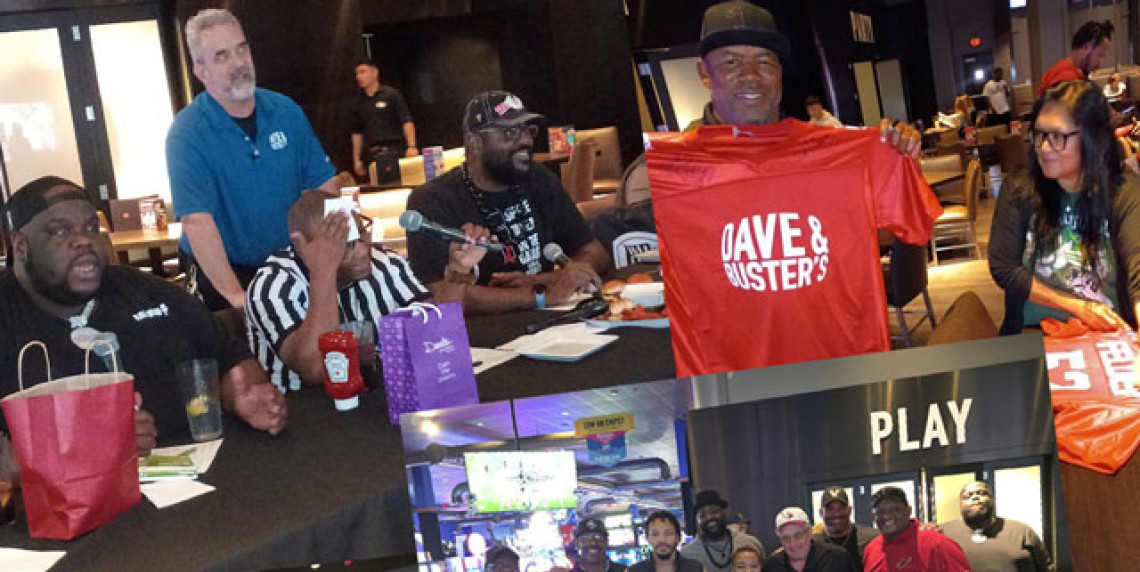 Stats & Sidelines Live at Dave & Buster's